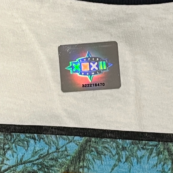 Super Bowl XXXII 1998 vintage tshirt size large Starter brand new authentic - Picture 5 of 6